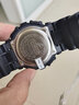 卡西歐(Casio)G-SHOCK手表大盤(pán)雙顯多功能防水運(yùn)動(dòng)電子潮流節(jié)日禮物男表 GA-110-1B黑武士蔡徐坤同款 曬單實(shí)拍圖