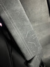 梵汐適用007配件安全帶護肩套改裝車(chē)內飾品Alcantara汽車(chē)用品 2938銀灰+灰線(xiàn) 壓印款1個(gè) 護肩套 24-25款極氪007 曬單實(shí)拍圖