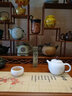 木語(yǔ)瓷緣 羊脂玉白瓷泡茶壺陶瓷單壺家用功夫茶具大號西施壺沖茶泡茶器 釉面-富貴壺 230ML 曬單實(shí)拍圖