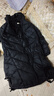 丁唯唯孕婦冬裝孕婦裝棉服秋冬裝新款加厚保暖羽絨棉衣寬松休閑孕婦外套 黑色 XXXL（155-180） 曬單實(shí)拍圖