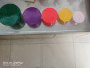POIUY玻璃碗 家用 耐熱玻璃微波爐蓋碗套裝密封碗帶蓋大號保鮮碗 帶蓋  五件套 曬單實(shí)拍圖