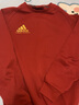 adidas阿迪達斯衛(wèi)衣長袖男士休閑寬松運動跑步長袖防風透氣圓領套頭衫 adiCSTL06-RG 【磚紅色】 M 曬單實拍圖
