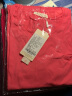 艾路丝婷长袖T恤女新款秋装韩版休闲修身纯色打底衫体恤TX3688 玫红色 XXXL 实拍图