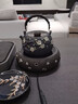 茶大師 小鶯歌 電陶茶爐煮茶器日本南部鑄鐵壺老鐵生鐵茶壺銅壺泡茶壺 套裝價(jià)：若坐櫻飛瓶 曬單實(shí)拍圖