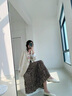 凱安尼（KAIANNI）白色小西裝外套女春秋2021新款韓版寬松休閑小眾西服韓國上衣氣質時尚減齡百搭 米白色 S 曬單實拍圖