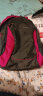 米熙电脑包双肩包商务背包男旅行书包大容量轻便女电脑包15.6英寸 玫红色 20英寸 实拍图