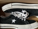Converse匡威 One\/All Star 經(jīng)典黑白翻毛皮男女鞋休閑運動(dòng)板鞋 158369C 44 曬單實(shí)拍圖