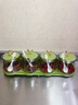 雙慶（ShuangQing）調(diào)料盒玻璃調(diào)味盒廚房放鹽雞精佐料收納罐家用調(diào)料罐組合套裝輕奢 4罐加厚玻璃帶分類貼【春暉綠】 曬單實(shí)拍圖