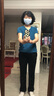 幻黛 運動褲女春夏季新款時尚女裝寬松直筒褲休閑褲長褲子窄版闊腿褲 610黑色（秋冬款） 加絨 XL 【125-135斤】 曬單實拍圖