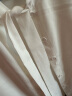 百图（betu）betu百图女装长袖衬衫女春秋季白色衬衣蝴蝶结绑带领雪纺衫2101T23 白色 S 实拍图