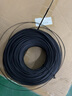 開圖扎絲電鍍軟扎絲鋅鐵絲扎線PVC綁扎絲電腦電源線固定捆扎綁線 黑色扎絲扁形0.55mm 扎絲500米 /包 曬單實拍圖
