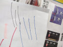晨光（M&G）白色笔杆中性笔GP1390高颜值办公签字笔韩国小清新学生创意简约碳素水笔刷题笔0.5 蓝色笔12支/盒 实拍图