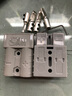 SMHSY50A600V插頭洗地機充電接頭UPS電源逆變器接連接器公母快速接頭 50A免壓灰色一對 曬單實(shí)拍圖