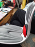 樂(lè )卡利花瓣坐墊網(wǎng)紅美姿椅護腰坐墊辦公室學(xué)生坐墊透氣舒適坐靠一體座墊 人體工學(xué)矯姿坐墊【紳士灰】 曬單實(shí)拍圖