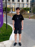 AFILMBY夏天運(yùn)動(dòng)套裝男夏裝潮流男士休閑短袖t恤套裝男夏季衣服男裝 361白色(短袖+長(zhǎng)褲) XL(推薦體重130-150斤) 曬單實(shí)拍圖