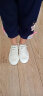 回力（Warrior）儿童帆布鞋单鞋男女童套脚板鞋休闲鞋 WZ18-65 65白色 26  实拍图