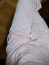 宜而爽 女士莫代爾抑菌爾睡衣家居服套裝 聚乳酸黑科技短袖T恤7分短褲打底衫透氣舒適 蓮花粉-珍珠藍 L/165 曬單實(shí)拍圖