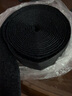 威扣（VELCRO）縫紉型魔術(shù)貼服飾鞋帽經(jīng)典鉤毛尼龍搭扣尼龍搭扣粘扣帶縫紉型 2.5cm寬 黑色鉤面+黑色毛面 各3米 曬單實(shí)拍圖