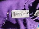 Champion刺繡草寫(xiě)logo加絨衛衣 深紫色 L 曬單實(shí)拍圖