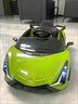GELSA正版兒童電動(dòng)汽車(chē)蘭博基尼玩具跑車(chē)四輪遙控可坐大人男女小孩禮物 雙驅黃大鋰電+搖擺避震+皮座軟輪 曬單實(shí)拍圖