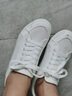 人本網(wǎng)面小白鞋帆布鞋女夏季女鞋學(xué)生韓版網(wǎng)鞋女透氣百搭平底薄底鞋子 白銀 38（偏大一碼） 曬單實(shí)拍圖