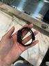 適用applewatch表帶全系列可用14mm磁吸折疊扣蘋(píng)果小蠻腰硅膠表帶 38/40/41-黑色 曬單實(shí)拍圖