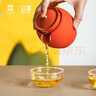 泊喜（Pertouch） 小泡蛋 小君杯高檔茶具禮旅行功夫茶具便攜式陶瓷快客杯玻璃茶杯 【步步登高&便攜茶具】蒂芙尼藍(lán) 曬單實(shí)拍圖