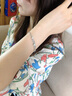 法蔻（farcoko）品牌天使之翼手鏈女閨蜜款珠寶首飾時(shí)尚飾品生日禮物送女友表白禮 天使之翼手鏈（璀璨白） 鏈長(zhǎng)16.3+3cm 曬單實(shí)拍圖