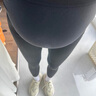 鉑吶苓孕婦褲打底褲春夏季外穿鯊魚褲薄款高腰托腹運動瑜伽褲孕婦裝 小奶皮打底褲【深灰色 L】 曬單實拍圖