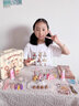 卡皮巴拉奶油膠咕卡套裝2024新款手帳禮盒貼紙可愛女孩兒童小學(xué)生禮物送禮文具開學(xué)大禮包手工diy材料 豚豚皮箱·至尊套裝 1021件 曬單實拍圖