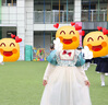奧蒙威女童禮服公主裙夏裝白雪公主洋氣短袖兒童蓬蓬紗連衣裙ER-ZX-2260 白雪公主 120 曬單實(shí)拍圖