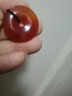 金玉蘭香紅瑪瑙平安扣吊墜男女紅玉石掛件水晶玉髓項鏈情侶飾品墜子 平安扣直徑約30mm送珠寶證書(shū) 曬單實(shí)拍圖