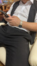 羅蒙西服套裝男商務(wù)休閑西裝男三件套男士韓版潮流職業(yè)裝結婚禮服外套 黑色（西服+西褲+馬甲+襯衫+方巾 64/7XL（210-230斤）+4件禮品 曬單實(shí)拍圖