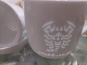 古鎮陶瓷 十二星座過(guò)濾杯 景德鎮陶瓷泡茶茶水分離茶杯帶蓋過(guò)濾杯 天蝎座過(guò)濾杯 曬單實(shí)拍圖