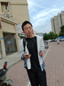 迪伽達美式高街vibe風(fēng)黑色排扣牛仔褲男女春夏季春季潮牌寬松直筒褲子男 JGCLFS-N63黑色 XL 曬單實(shí)拍圖