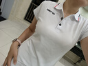 尤尼克斯（YONEX）2023yy羽毛球服英倫風(fēng) 215133 男女情侶運動(dòng)POLO恤連衣裙 女款215133BCR白色 L 曬單實(shí)拍圖