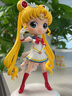 萬(wàn)代 Qposket公仔 眼鏡廠(chǎng) 美少女戰士 高約15cm 手辦擺件 模型玩具 超級水手月亮(A)16624 曬單實(shí)拍圖