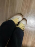 靖話多巴胺板鞋女款2025年春夏季新款休閑鞋學(xué)生百搭厚底舒適運動鞋 黃蘭芝士 37 (235mm) 曬單實拍圖