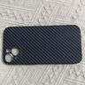 古藝涵蘋果16手機殼iPhone16promax碳纖維紋理17/Air磨砂套15plus超薄防摔14Pro凱夫拉14/13浮雕12/11男X 炫酷黑【碳纖維紋理】 Phone 14 Pro Max 曬單實拍圖