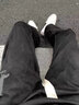 柏斐荻夏秋男休閑長褲棉寬松小腳褲拼接膝蓋運(yùn)動(dòng)束腳褲戶外速干工作褲 灰色 XL 曬單實(shí)拍圖