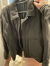 利郎輕時(shí)尚男裝【壓紋泡泡紗】羽絨服男翻領(lǐng)職場(chǎng)通勤保暖外套A4DBR902 灰綠 L (170) 曬單實(shí)拍圖