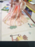 奧蒙威（AOMENGWEI）女童漢服連衣裙夏季兒童超仙古裝齊胸襦裙小女孩中國風(fēng)唐裝HJDN01 蝴蝶橙色 120 曬單實(shí)拍圖