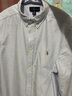 Polo Ralph Lauren 拉夫勞倫 男童 經(jīng)典款條紋棉質(zhì)牛津襯衫RL34659 400-藍色 XL 曬單實(shí)拍圖