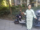 乖妮貓（GUAINIMAO）童裝女童套裝春秋裝2025新款女孩兒童網(wǎng)紅中大童秋運動(dòng)拼接兩件套 果綠 160 cm 曬單實(shí)拍圖