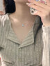 法蔻（farcoko）魯伯特之淚項(xiàng)鏈女高級(jí)感輕奢小眾實(shí)用走心生日七夕禮物送女友 魯伯特之淚項(xiàng)鏈 曬單實(shí)拍圖