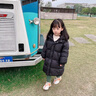 班喜迪兒童羽絨服冬季2025新款三防白鵝絨男女童中長(zhǎng)款連帽外套寶寶冬裝 BD2461-黑色 110 cm 曬單實(shí)拍圖