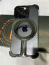 派凡【旋轉(zhuǎn)支架殼】適用蘋果iPhone13Promax手機(jī)殼金屬無邊框半包鏤空帶手機(jī)支架磁吸散熱防摔裸感殼 黑色【360°旋轉(zhuǎn)支架一鍵拆裝//裸機(jī)手感】 iPhone 13 Promax 曬單實(shí)拍圖