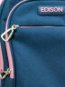 Edison初中生书包防泼水大容量双肩包小学生高年级减负背包L796-2蓝粉色 实拍图