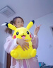 愛(ài)菲兔皮卡丘公仔兒童玩偶比卡丘毛絨玩具睡覺(jué)抱枕布娃娃超萌女生日禮物 大笑款皮卡丘 大號 全長(cháng)52厘米【有防偽碼】 曬單實(shí)拍圖