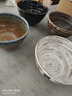 同合日本進(jìn)口美濃燒粗陶大飯碗日式粗陶侘寂風(fēng)家用分餐湯碗質(zhì)量好 世荒斗笠碗 曬單實(shí)拍圖